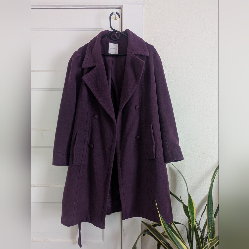 Avec Les Filles oversized double breasted coat